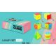 Keychain Cube set B(2x2,3x3, deformed,dino cube,pyraminx, cylinder)
