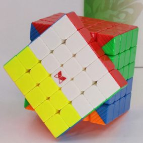 QiYi Hong Magnetic 5x5 Ball Core UV Coated