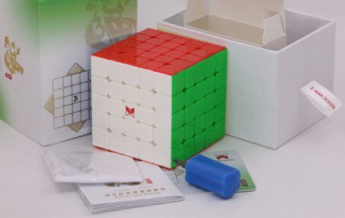 QiYi Hong Magnetic 5x5 Ball Core UV Coated