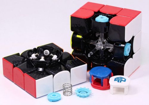 Gan 15 New Black Magnetic 3x3 UV coated